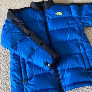 Boys north face puffer jacket